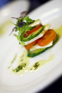 Caprese with cucumber Like caprese, but different
